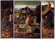 Hieronymus Bosch Hermit Saint Spain oil painting artist